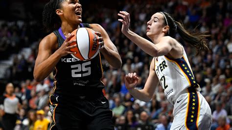 Caitlin Clark struggles early in WNBA debut before scoring 20 .